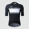 MEN'S S01-J SHORT SLEEVE JERSEY BLACK AND WHITE