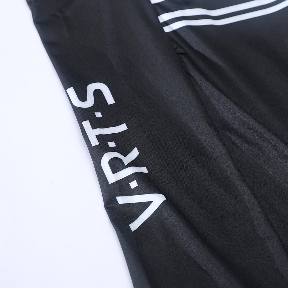 MEN'S S01-J SHORT SLEEVE JERSEY BLACK AND WHITE